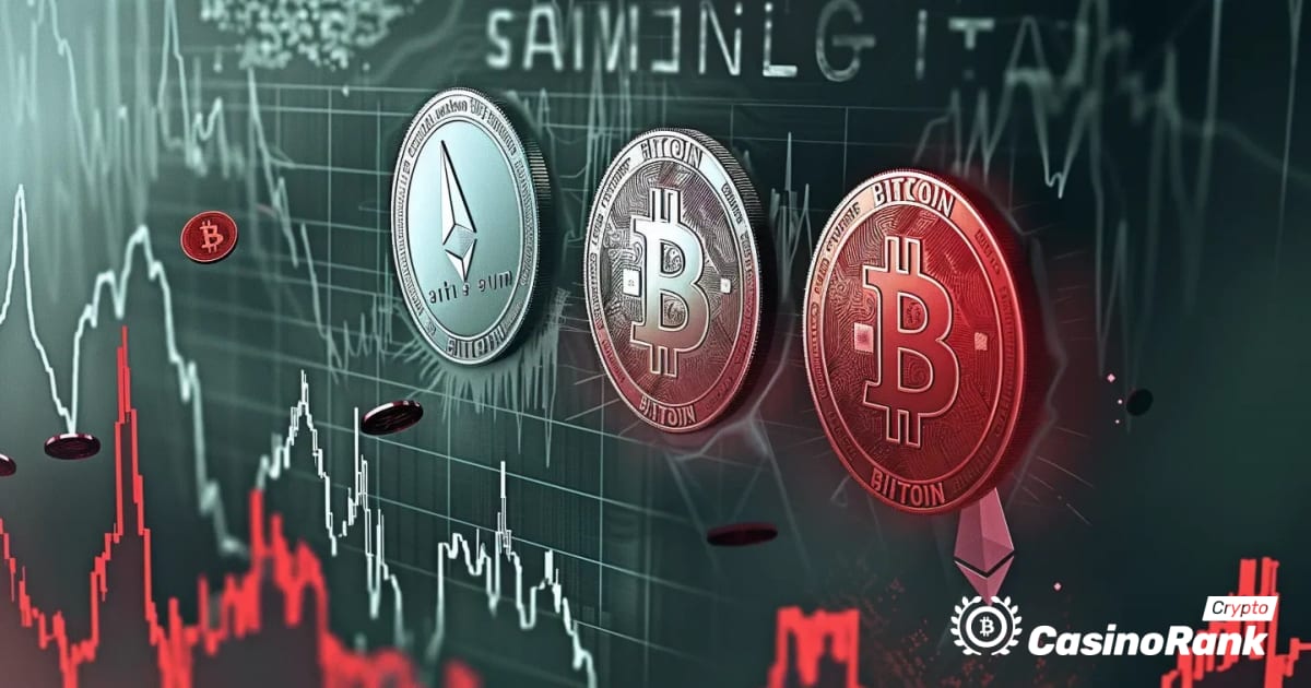 Pad tržišta kriptovaluta: padaju cijene Bitcoina, Ethereuma i XRP-a